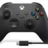 Controle joystick sem fio Microsoft Xbox Carbon Black pretoSaindo a R$ 311 em a…