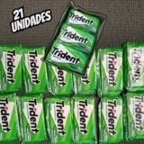MANUTENÇÃO DESSE BAFO DE ONÇA Chiclete Trident Menta Sem Açúcar Caixa c/ 21 unid…