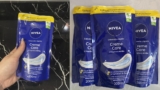 PRA TOMAR BANHO E FICAR CHEIROSIN NIVEA Sabonete Líquido Refil Creme Care 200ml …