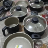 TRAMONTINA É QUALIDADE  Jogo de Panelas Tramontina Turim Antiaderente Starflon M…