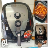 SEU FRANGUINHO FRITO COM VENTO Fritadeira Sem Óleo Air Fryer 8L, Mondial, Preto/…