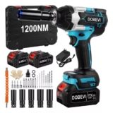 Chave De Impacto 1200n.m Brushless C/2 Bateria1maleta DobeviEstoque no Mercado L…