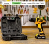 PRA FURAR TUDOWAP Parafusadeira e Furadeira à Bateria 12V BPF-12K3 POR 123 PIX R…