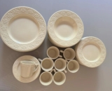 KITZIN DE CERÂMICA PRA POR O CAFÉ NA MESA! Conjunto de 20 peças Aparelho de Jant…