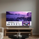 REALIZAR O SONHO DA TV NO QUARTO Smart TV 32″ HD Britânia Roku TV DE 1.398 | POR…