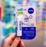 PROTEJA TEU BEICINHO NIVEA Protetor Labial Med Repair FPS15 4,8g POR 13 Selecion…