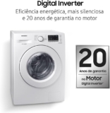 Samsung Lava e Seca Digital Inverter Ecobubble WD10M Branca 10.1kg saindo a R$ …
