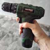 FURE TUDO Parafusadeira Furadeira A Bateria 3/8 12v Britânia Verde 127/220v DE 1…