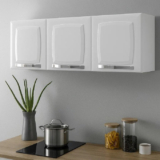 ORGANIZA TEU CANTO AI Armário Aéreo Cozinha Lavanderia Aço 3 Portas Rose Itatiai…