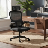 SALVA ESSA COLUNA Cadeira de Escritório Ergonômica Lombar Regulável DE 729 | POR…