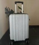 VAMO DE VIAGE? Mala de Bordo ABS 4 Rodas Adventure Fortt Prata POR 149,99 EM 4X …