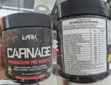 PRA TU TREINAR NO 220 Pre Treino Carnage Pink Lemonade 450g com Creatina Dark La…