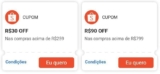 CUPONS SHOPEE  R$30 OFF em R$259 R$90 OFF em R$799Ative aqui https://s.shopee.c…
