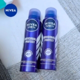 SEM SUVAQUEIRA AQUI2X NIVEA MEN Desodorante Aerossol Original Protect 48h 150ml …