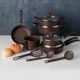 KITZINHO PANELUDO  Jogo De Panelas Antiaderente 10 Peças Prime Alumínio Teflon -…