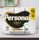 TODAS AS PARTES DO SEU CORPO MERECEM O MELHOR Personal Papel Higiênico Vip Folha…