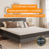 PARCELADO EM 12X Colchão Casal Emma One POR 1.249 EM 12X https://amzn.to/4hq4T1Q…