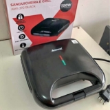 VAMO DE SANDUBASSanduicheira Amvox AMS 500 Black 750W – Antiaderente A PARTIR DE…