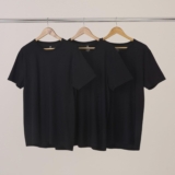 KIT SOBREVIVÊNCIA DA SEMANA CORRIDA Kit 3 Camisetas Masculinas Básicas Slim Heri…