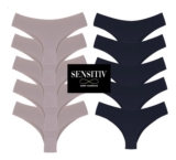 Kit 10 Calcinhas Tanga Fio Dental Sem Costura Laser Atacado De: R$99,90 Por apen…