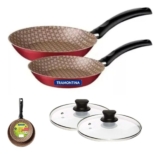 Frigideira Tramontina Turim com tampa 16 e 20 cm vermelho De: R$94,99 Por apenas…