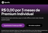 3 MESES DE SPOTIFY DE GRAÇAAA  Crie uma conta nova e ganhe 3 meses gratuitos de…