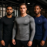 BAIXOU MUITO! PRA TU NÃO QUEIMAR Kit 3 Camisetas Térmicas Uv50  POR 65,59 CUPOM:…