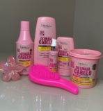 KITZÃO PRA DEITA OS CABELIN Kit Desmaia Cabelo Completo Forever Liss DE 231 | PO…