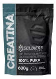 Creatina Monohidratada 600g 100% Pura Soldiers Nutrition Sem SaborEstoque no Mer…