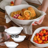 COISA LINDA PRA SERVIRConjunto de Assadeiras de Vidro Marinex – Opaline 3 Peças …