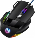 Mouse Gamer Anúbis 7 Botões 32000 DPI Ajustável LED RGB Alta Precisão e Velocida…
