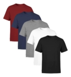 Kit 5 Camisetas Masculinas Lisas Premium 100% Algodão SsbSaindo a R$ 67 à vista…