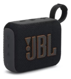 É pequena mas faz estrago JBL Caixa De Som Go 4 Black À Prova D’água JBLGO4BLK C…