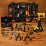 PRECINHO NO KIT SOBREVIVÊNCIA DE ADULTO Jogo De Ferramentas 169 Peças Com Maleta…