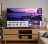 COOORRE QUE O CUPOM TA CABANO Smart TV 40” Britânia POR 949,90 EM 12X Resgate o …