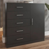 TRATA DE ORGANIZAR SUAS ROUPAS Cômoda Angra 5 Gavetas 1 Porta DE 229 | POR 199 h…