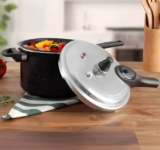 PRA TU COZINHAR AQUELE FEIJÃOZIN Panela de Pressão Brinox 4,2L Fechamento Extern…