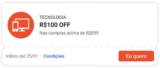 CUPOM SHOPEE TECNOLOGIA R$100 OFF acima de R$899Resgate aqui https://s.shopee.c…
