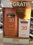 PRA Ñ FICAR IGUAL CAMARÃO Cenoura e Bronze Kit Protetor Solar POR 25,64 Selecion…