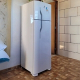 TA INDO MORAR SÓ MEU FI? Geladeira Electrolux Cycle Defrost 260L Duplex 127 Volt…