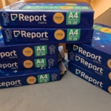 ABASTECER O ESCRITÓRIOPapel Sulfite Report A4 Branco 75g 500 folhas DE 35 | POR …