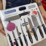 TRAMONTINA NÉ MEU FII Jogo De Facas Faqueiro 9 Peças Plenus Aço Inox Tramontina …