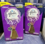 CHEIRINHO BOM NO ARRR Glade Difusor de Ambiente Lavanda 6 Varetas 100mL DE 21,90…
