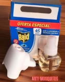 PRA EVITAR TOMAR PICADA Raid Repelente Elétrico Líquido Anti Mosquitos 1 Aparelh…