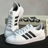 ESSE AQUI É O GOAT DO DIA-A-DIA Tênis Grand Court Cloudfoam Adidas DE 399,99 | P…