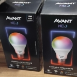 CONTROLE TUDO PELO APP Lâmpada Inteligente RGB 10w E27 Neo Avant DE 36 | POR 21,…