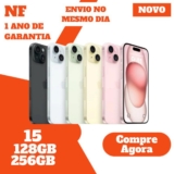 Apple iPhone 15 128GB – elegância e performance no melhor da Apple! R$ 3.899 em…