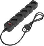 Protetor Eletrônico Filtro de Linha com 5 tomadas EPE 205 Preto Intelbras Por ap…