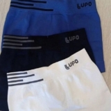 16 REAIS CADA E É DA LUPO Kit 6 Cuecas Boxer Lupo Microfibra Sem Costura DE 199 …