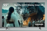 PRA TU VER STRANGER THINGS NA VIRADA Smart TV QLED 55″ 4K Toshiba Google TV DE 3…